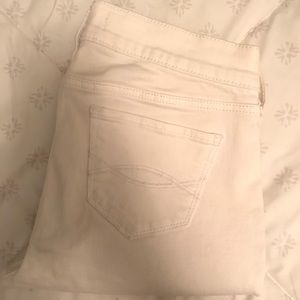 White Abercrombie jeans